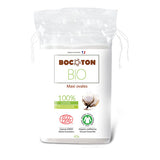 Maxi ovale vatrondeller af økologisk bomuld fra Bocoton Bio