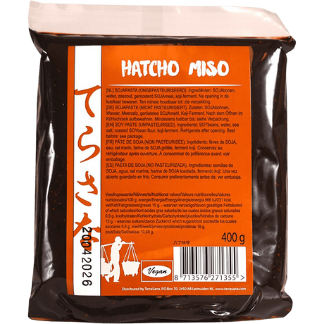 Terrasana Hatcho Miso (Soja) | 400 g fra Terrasana