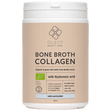Plantforce Plent Bone Broth Collagen Unflavoured Organic | 300 g fra Plantforce