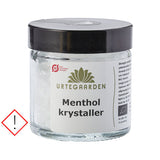Mentholkrystaller Ø fra Urtegaarden