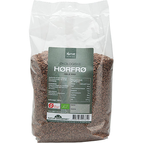 Hørfrø hele Ø fra Natur-Drogeriet