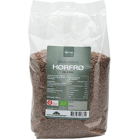 Hørfrø hele Ø fra Natur-Drogeriet