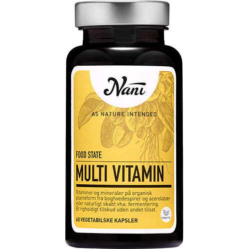 Nani Multivitamin Food State | 60 kapsler