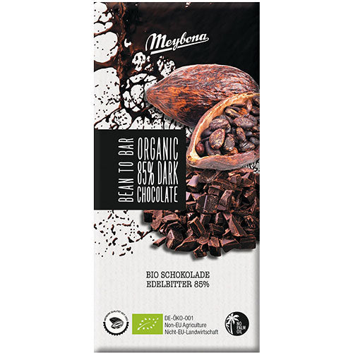 Mørk chokolade 85% Ø fra Meybona