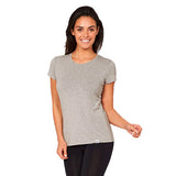 Women´s Crew Neck Light Marl str. S fra Boody