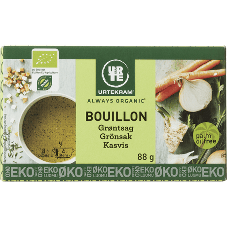 Urtekram Bouillon Grøntsag Økologisk | 88 g