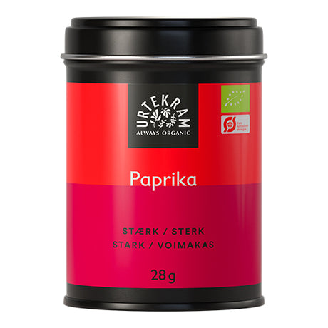 Paprika stærk Ø fra Urtekram