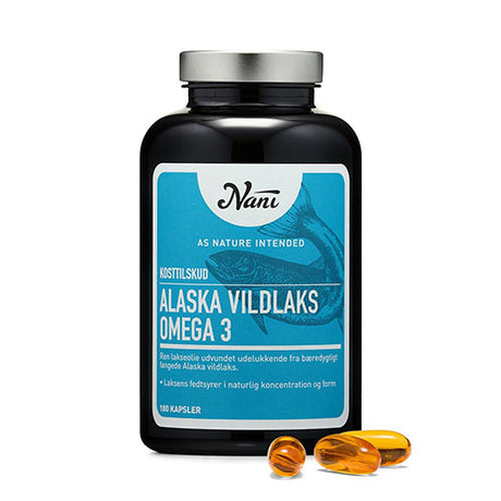 Omega 3 alaska vildlaks fra Nani