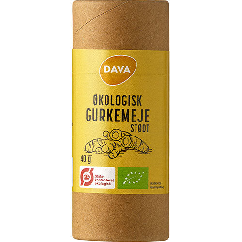 Gurkemeje, stødt Ø fra DAVA