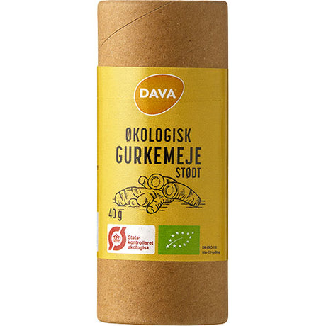 Gurkemeje, stødt Ø fra DAVA