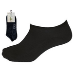 Comfort "Low Cut" Bamboo, Sort, str. 43-46