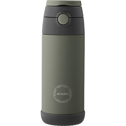 AYA&IDA Kids Straw Bottle | Tropical Green fra AYA&IDA