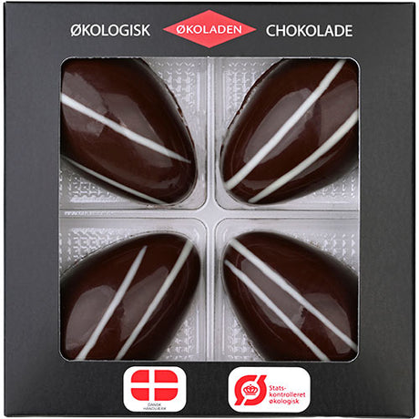 Påskeæg 4 stk. fyldt med solbær creme Ø