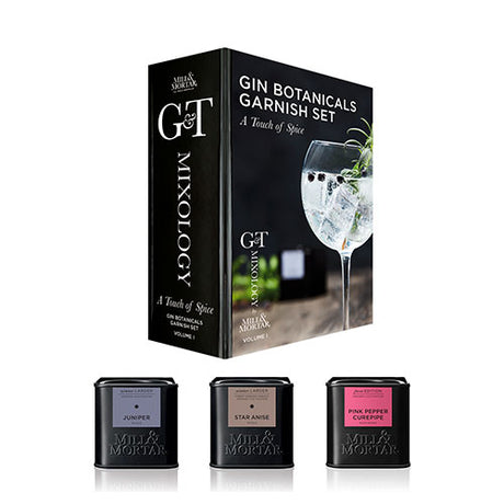 Gaveæske A Touch of Spice G&T Ø fra Mill & Mortar