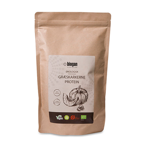 Græskarkerne protein Vegan Ø fra Biogan