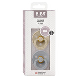 BIBS Colour Latex Size 2 Vanilla/Cloud 2 PACK fra BIBS