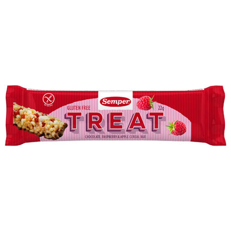 Bar Treat hindbær fra Semper