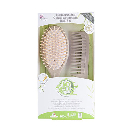 Hårbørste sæt Gentle Detangling fra So Eco