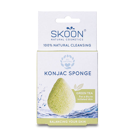 Konjak svamp Green tea fra Skoon