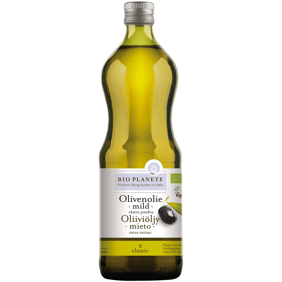 BioPlanète Olivenolie Mild Koldpresset Økologisk | 1 liter
