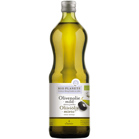 BioPlanète Olivenolie Mild Koldpresset Økologisk | 1 liter