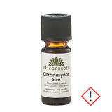 Citronmynteolie fra Urtegaarden