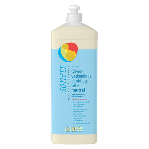 Sonett Vaskemiddel Uld Silke Oliven | 1 liter