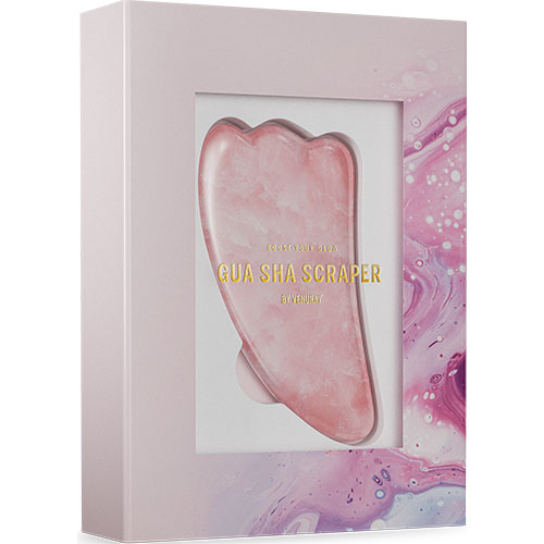 Gua Sha Sten - Rosa fra Venuray