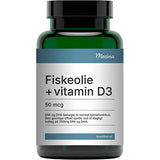 Mezina Fiskeolie med vitamin D3 - 50 mcg