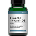 Mezina Fiskeolie med vitamin D3 - 50 mcg