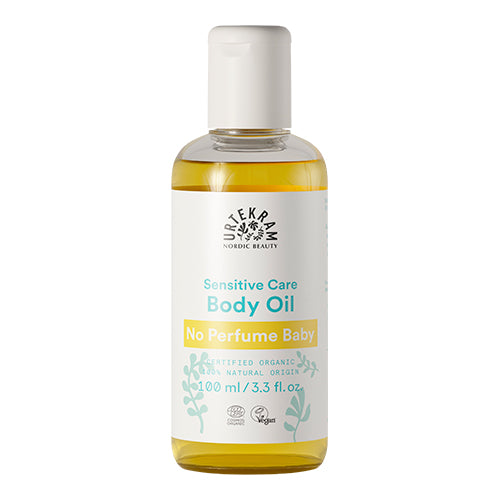 Baby body olie No perfume fra Urtekram