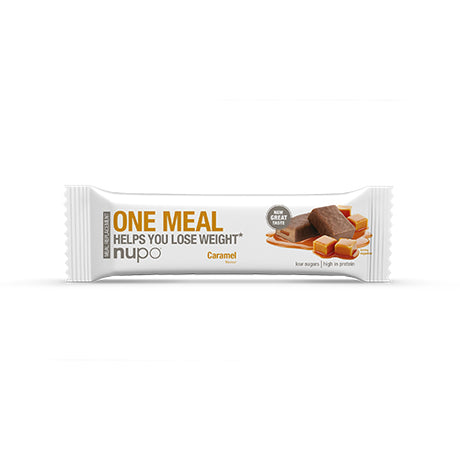 Nupo meal bar karamel fra Nupo