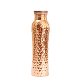 Kobber Vandflaske Hamret 900 ml fra Forrest & Love