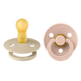 BIBS Colour Latex Size 2 Vanilla/Blush 2 PACK fra BIBS
