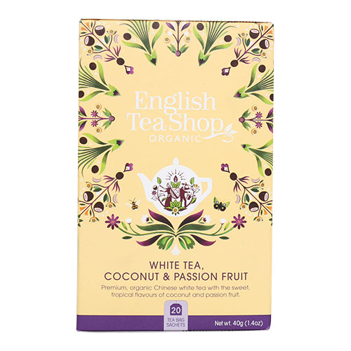 White Tea, Coconut & Passion Fruit Tea Ø fra English Tea Shop