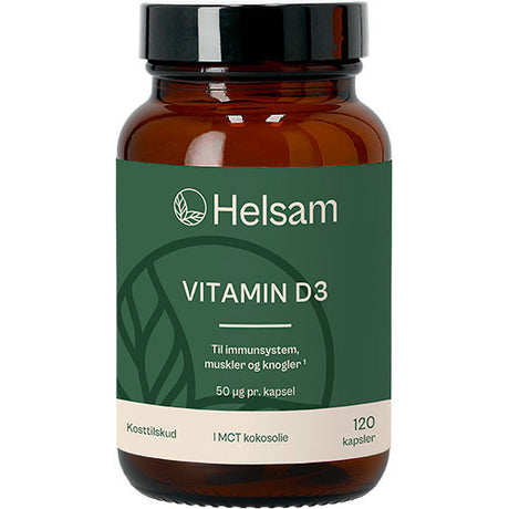 Vitamin D3 50 µg fra Helsam