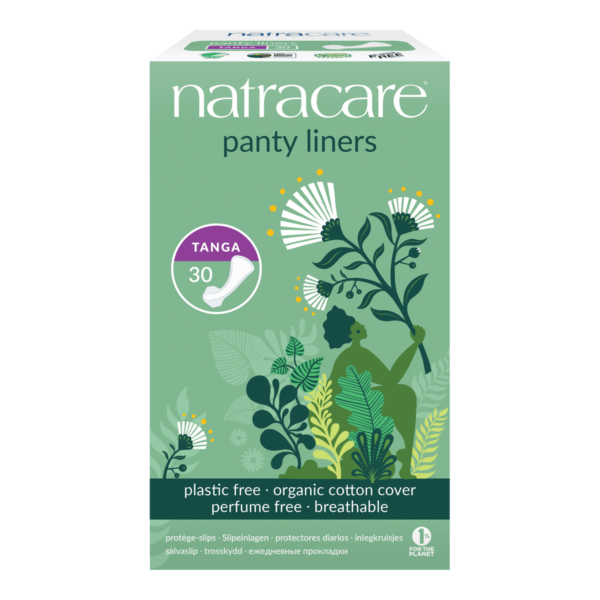 Natracare Trusseindlæg | Tanga G-streng