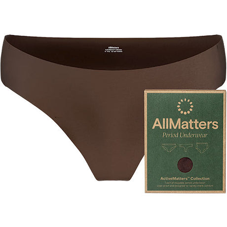 AllMatters Active G-streng Brun | XS fra AllMatters