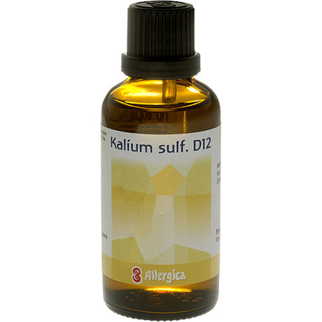 Kalium sulf. D12 Cellesalt 6 fra Allergica
