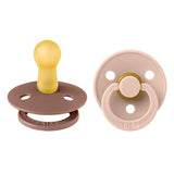 BIBS Colour Latex Size 2 Woodchuck/Blush 2 PACK fra BIBS