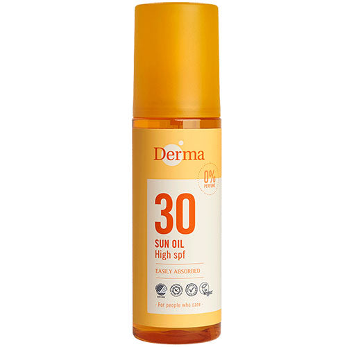 Derma Sun Oil spray SPF 30 fra Derma