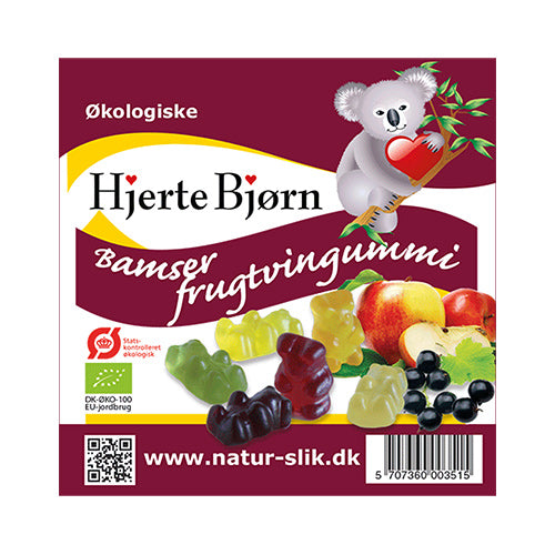 Frugtsaftbamser Ø fra Hjerte Bjørn