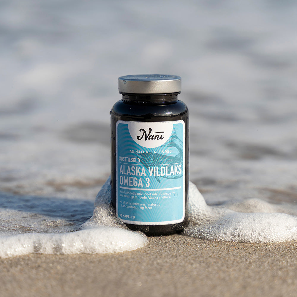 Nani Alaska Vildlaks Omega 3 | 90 kapsler fra Nani