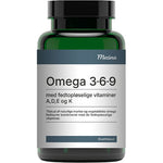 Mezina Omega 3-6-9 med vitamin ADEK | 90 kapsler