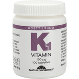 Natur-Drogeriet K1-vitamin 150 mcg | 100 tabletter