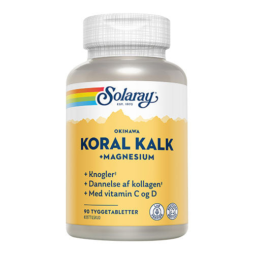 KoralKalk + Magnesium fra Solaray