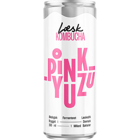 Læsk Kombucha Pink Yuzu Ø