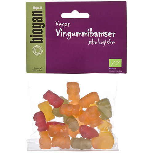 Vingummibamser gelantinefri Ø fra Biogan