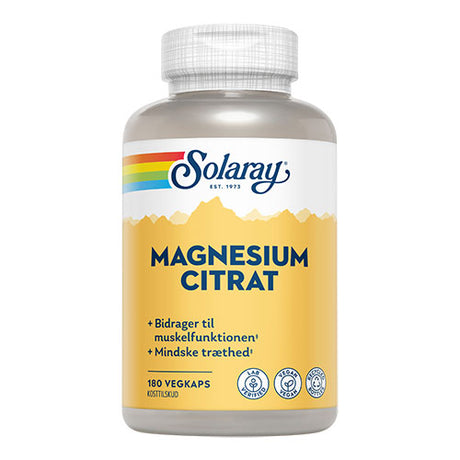 Magnesium Citrat fra Solaray