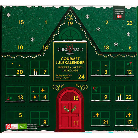 Guru Snack Gourmet Julekalender Økologisk | 432 g